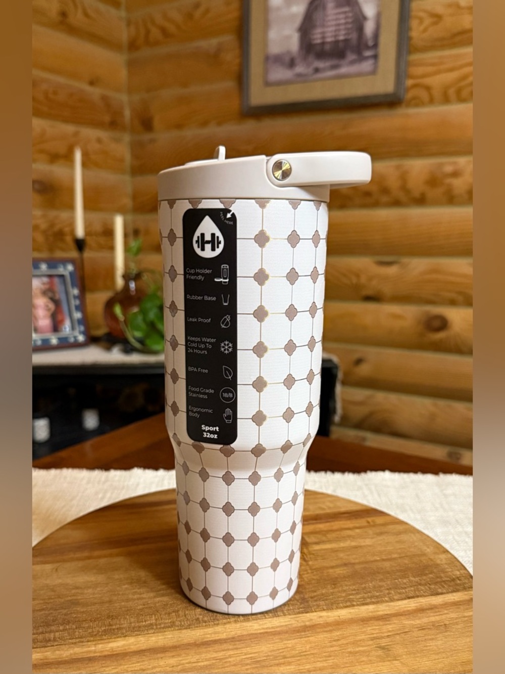 MOSAIC 32oz HydroJug Sport Water Bottle * LEAKPROOF